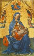 MASOLINO da Panicale Madonna with the Child  s Spain oil painting artist